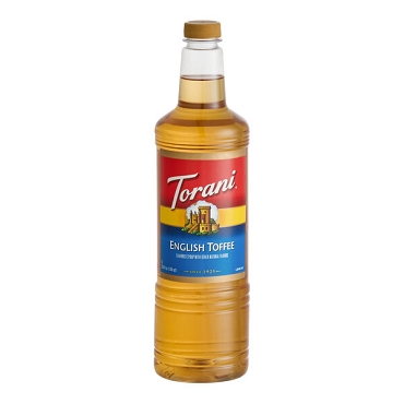 SYRUP ENGLISH TOFFEE 12/750ML
