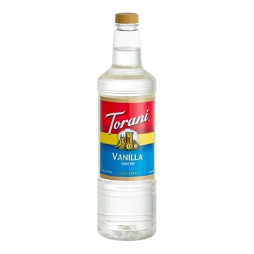 SYRUP VANILLA 12/750ML